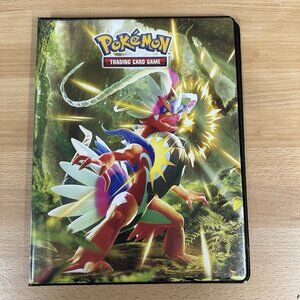 Ultra Pro Binder 9 Pocket Portfolio Pokemon Scarlet & Violet VG